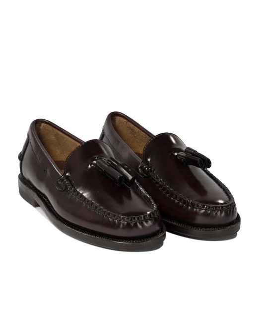 Sebago Black Round Toe Loafers