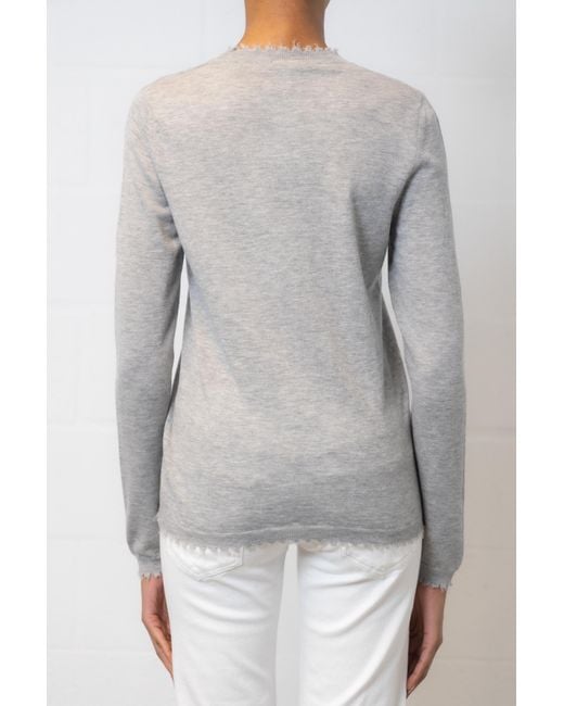 Avant Toi Gray Long-Sleeved Sweater
