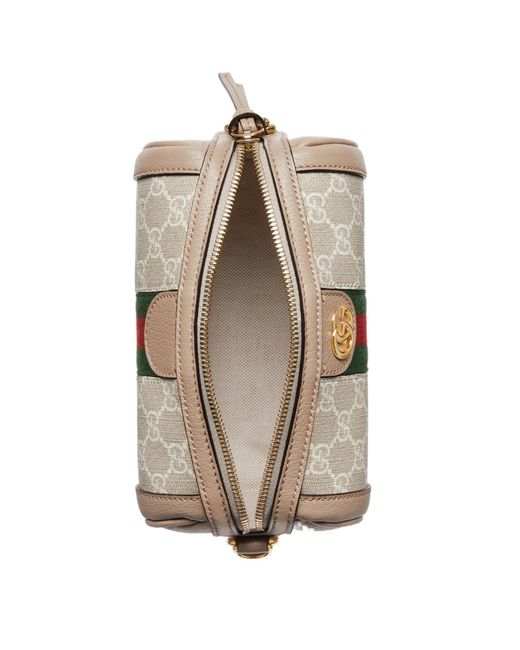 Gucci Multicolor Ophidia Gg Plaque Mini Shoulder Bag