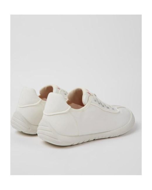 Camper White Path Lace-Up Sneakers for men