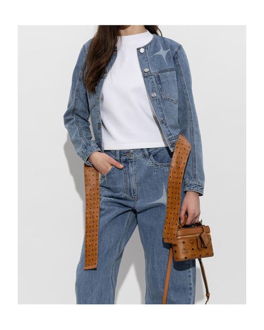 MCM Blue Denim Jacket