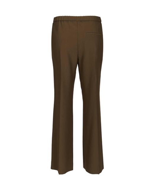 Loewe Brown Wool Trousers