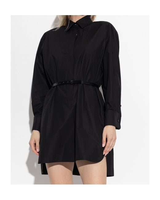 Max Mara Black Shirt Dresses