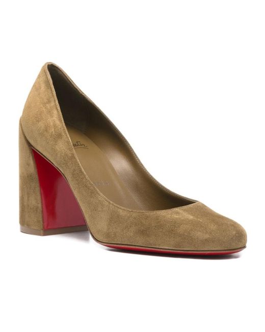 Christian Louboutin Metallic Miss Sab Pumps