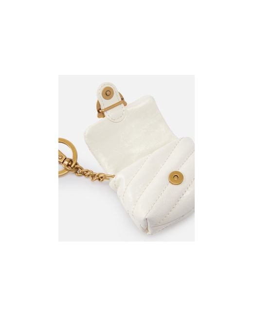 Pinko White Love Bag Puff Airpods Case