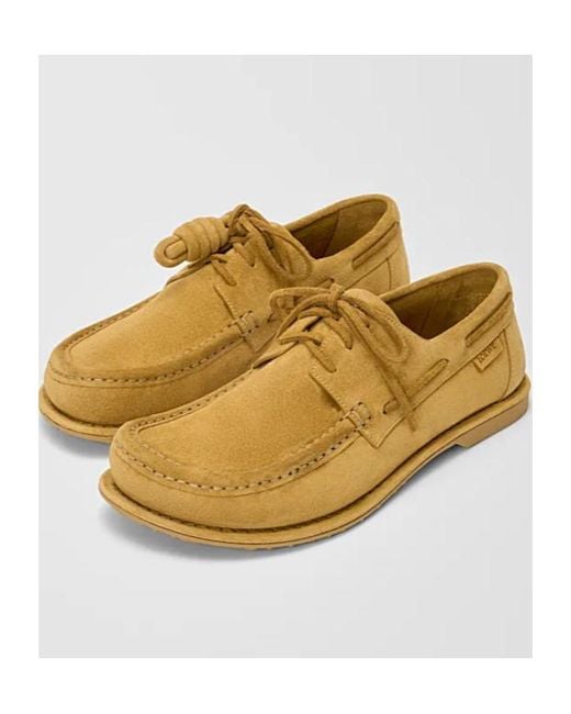 Loewe Multicolor Campo Boat Shoe for men