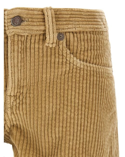 R13 Natural Effie Shorts