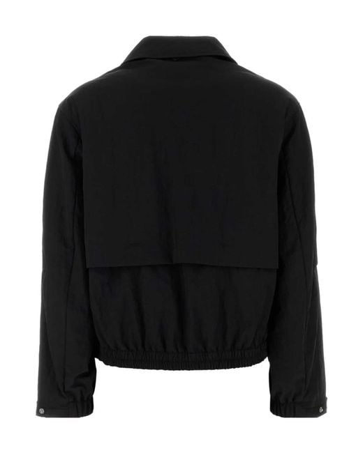 Herno Black Laminar Classic Long Sleeved Jacket