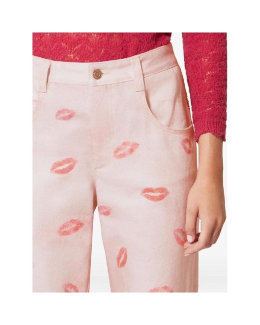 Isabel Marant Pink Brinsa Pants