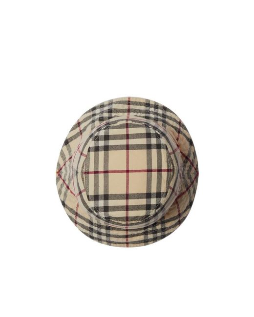 Burberry Multicolor Checked Bucket Hat for men