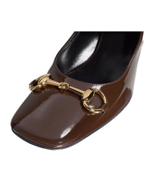 Gucci Brown Signora Pump