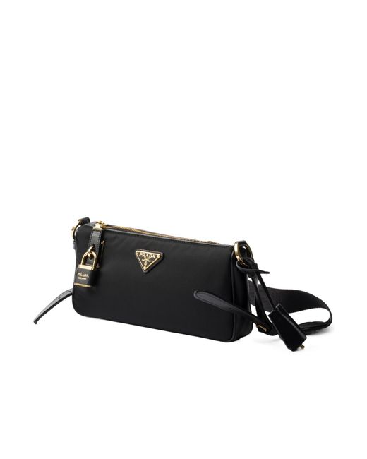 Prada Black Re-Nylon Small Shoulder Bag