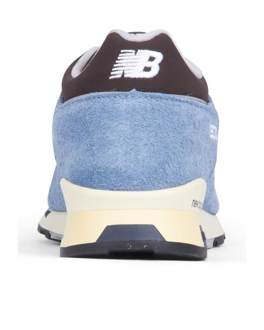 New Balance Blue Lace-Up Low-Cut Casual Shoes for men