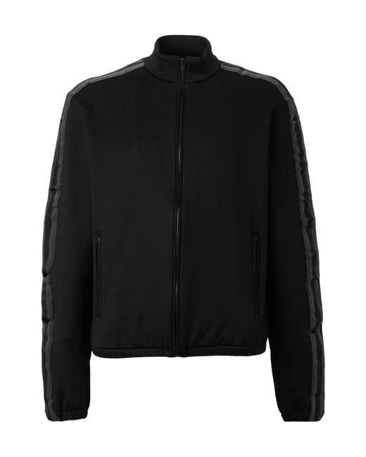Gucci Black Standcollar Fleece Jacket for men