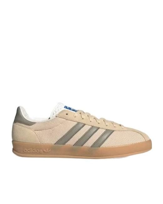 Adidas Originals Natural Gazelle Indoor Pro Lace-Up Sneakers for men