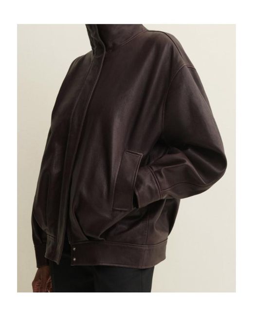 Arma Brown Paula Leather Jacket