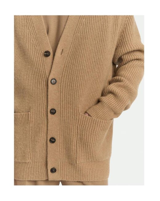 Malo Brown Cardigan for men