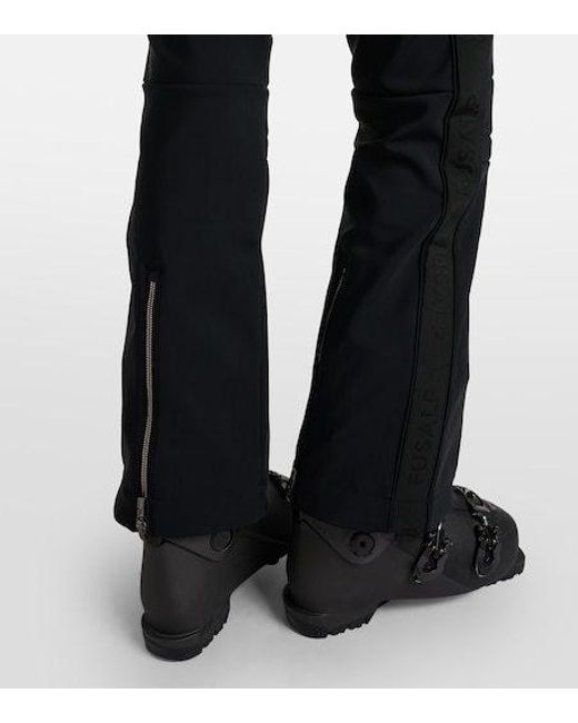 Fusalp Black Getta Ski Salopettes