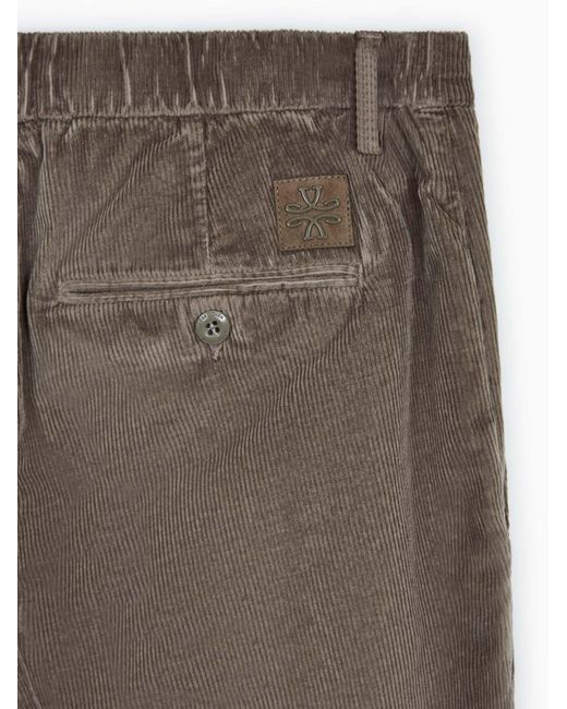 Jacob Cohen Gray Casual Trousers With Belt Loops for men