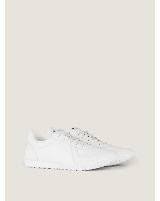 Givenchy White Glide Lace-Up Sneakers for men