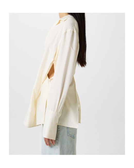 Givenchy White Long Sleeve Shirt