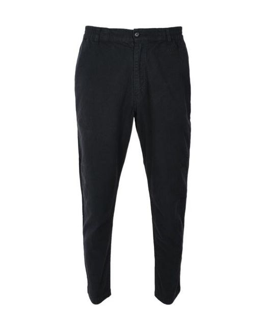 Moschino Black Logo-Embroidered Straight-Leg Trousers for men