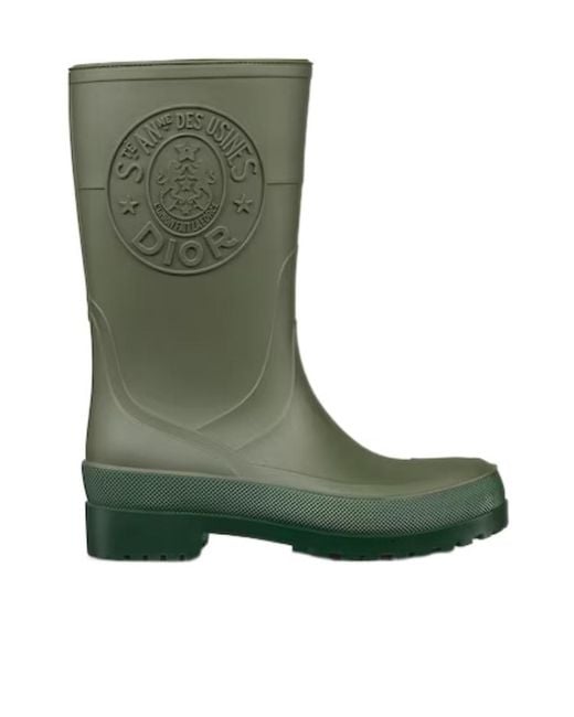 Dior Green Union Rain Boot