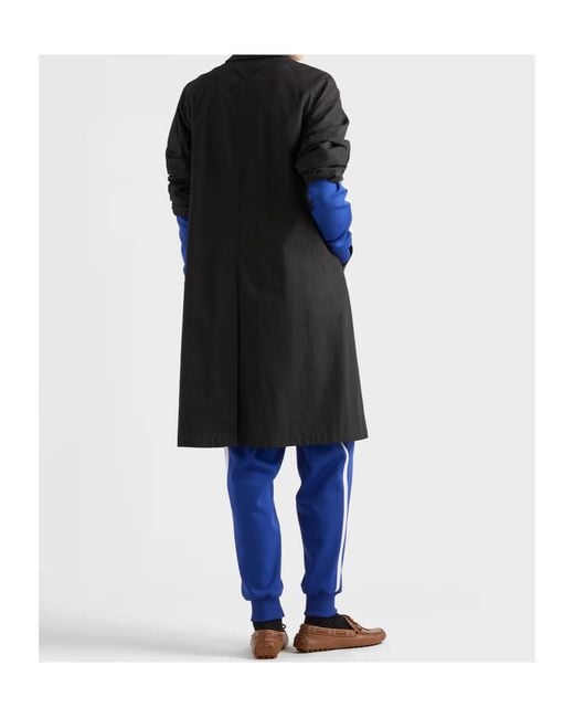 Prada Blue Technical Fabric Pants for men