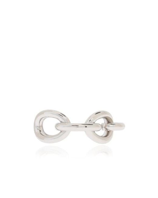 Isabel Marant White Chained Bracelet