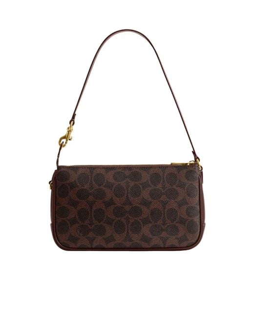 COACH Brown Plaza Shoulder Bag