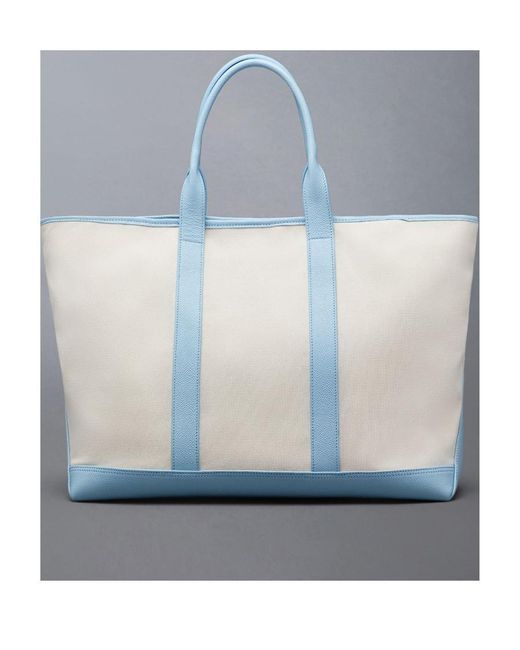 Thom Browne Blue Medium Tool Todd Handbag for men