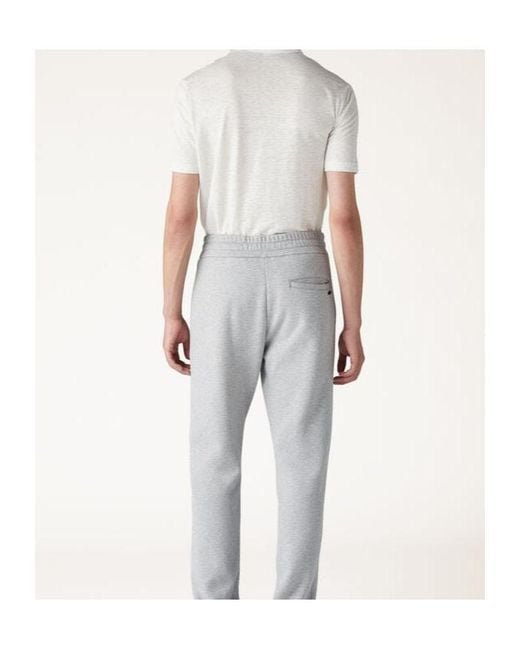 Loro Piana White Short-Sleeved Polo Shirt for men