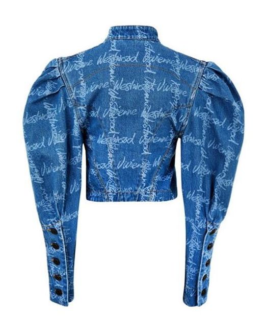 Vivienne Westwood Blue Filli Jacket