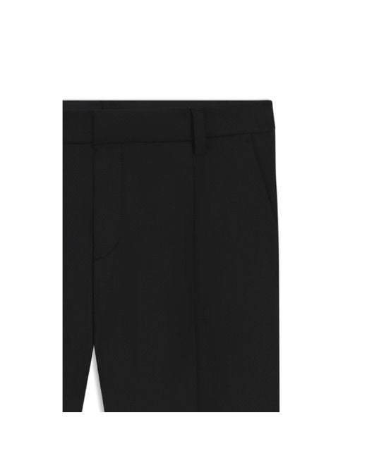 Boss Black Full-Length Straight-Leg Suit Trousers for men