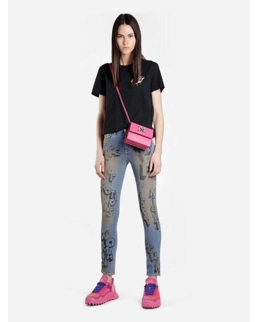 Off-White c/o Virgil Abloh Black Logo Printed T-Shirt