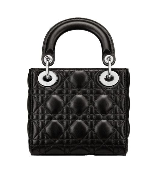Dior Black Mini Lady Bag
