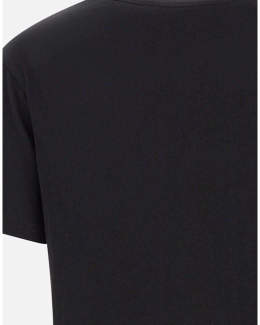 Entire studios Black Mini Crew-Neck T-Shirt for men