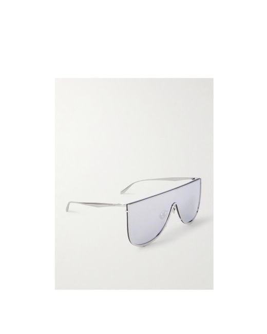 Alaïa White Oversized-Frame Sunglasses