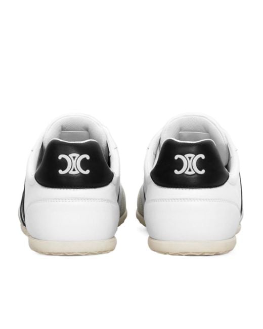 Céline Metallic Jogger Low Lace-Up Sneaker With Triomphe Signature for men