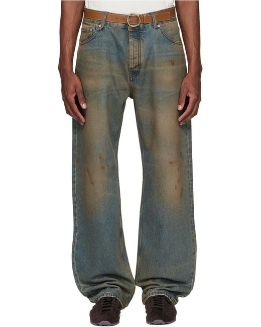 Jacquemus Gray The Berger De-Nîmes Denim Jeans for men