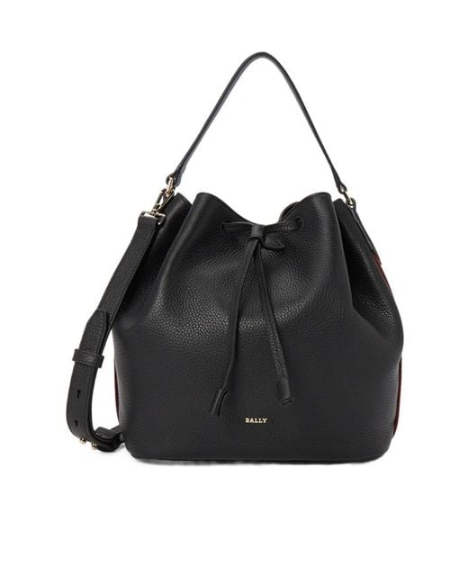 Bally Black Bucket Bag