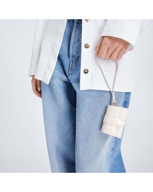Jacquemus White Logo Handbag