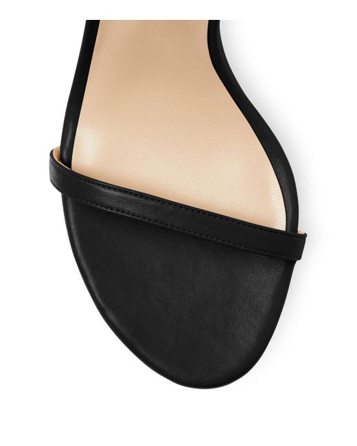 Stuart Weitzman Multicolor Single-Button High-Heeled Sandals