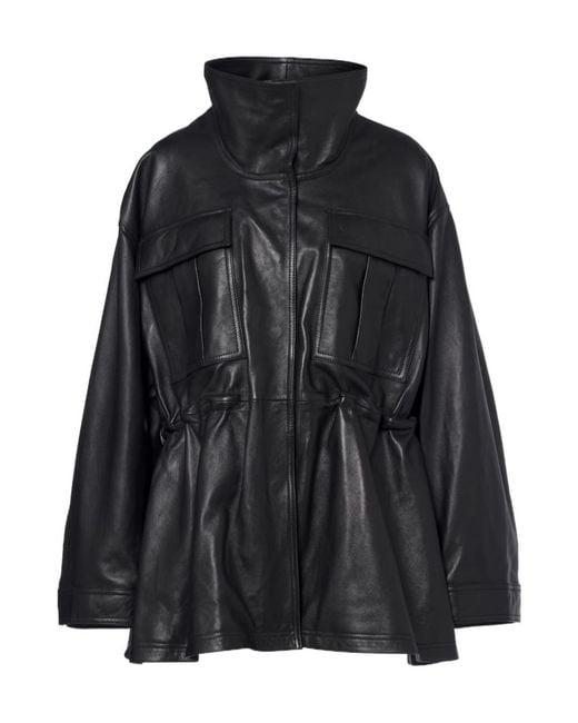 Rohe Black Leather Jacket