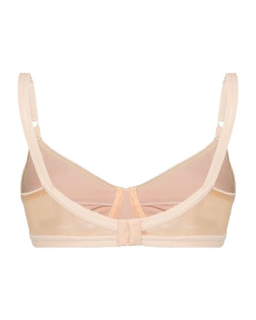 N°21 Natural Scalloped-Edges Bra