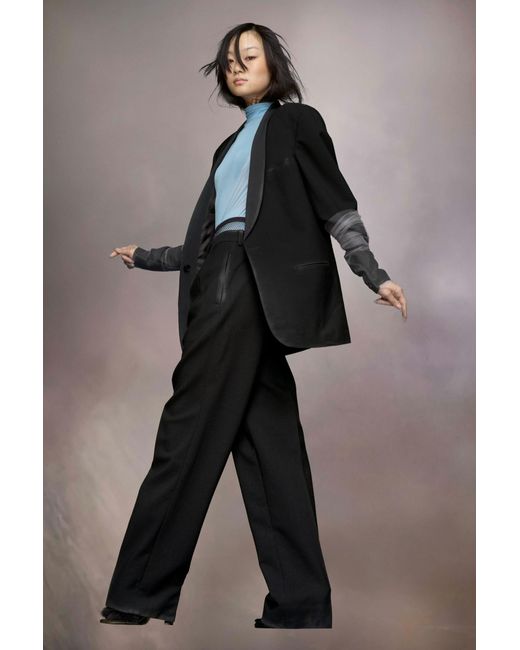 Maison Margiela Black Gabardine Blazer