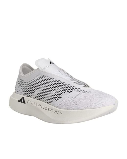 Adidas By Stella McCartney White Adizero Evo Sl Shoes