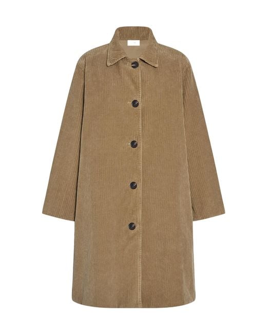 The Row Natural Long-Sleeved Coat