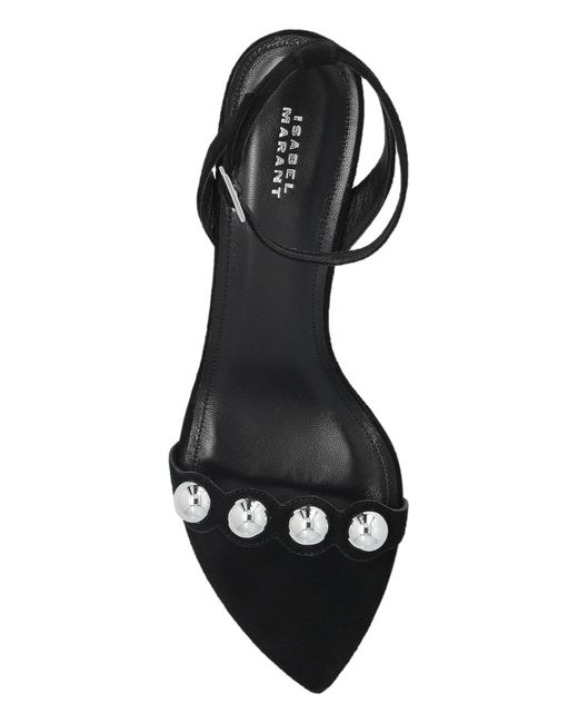 Isabel Marant Multicolor Pointed Toe Heeled Sandals