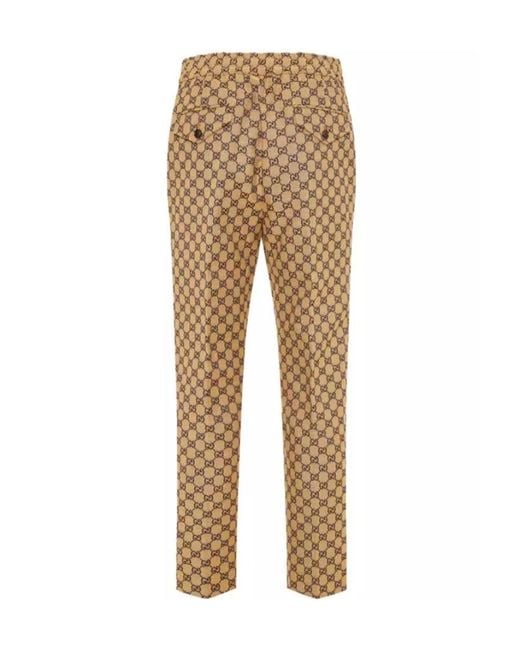 Gucci Natural Stretch Waist Casual Pants for men